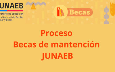 BECAS DE MANTENCION JUNAEB: FECHAS RELEVANTES