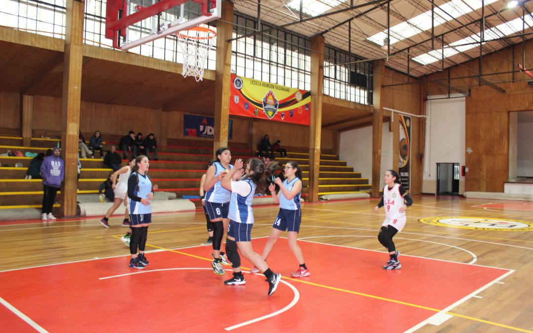 CUARTOS DE FINAL BÁSQUETBOL DAMAS U14 JDE