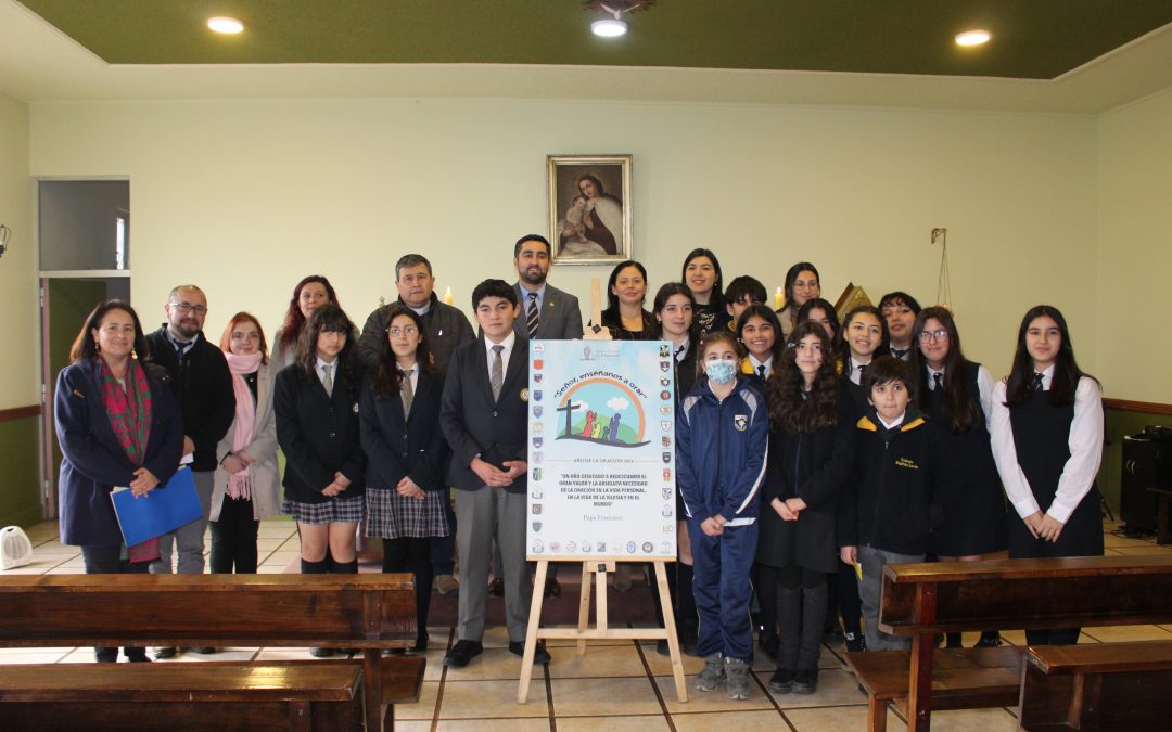 TRASPASO SIGNO DE LA ORACIÓN COLEGIO ESPÍRITU SANTO