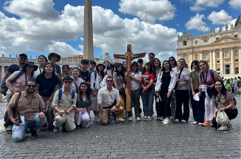 Nuestras peregrinas ya están viviendo el Jubileo de los Jóvenes en Roma!