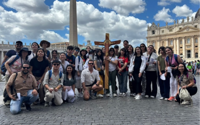 Nuestras peregrinas ya están viviendo el Jubileo de los Jóvenes en Roma!