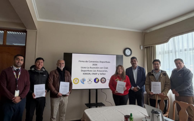 Firmamos nuevos convenios deportivos